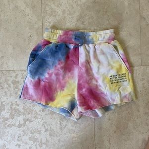 Balance Mantra Shorts, tie dye